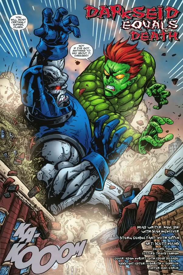 Is Trigon stronger than Darkseid? Quora