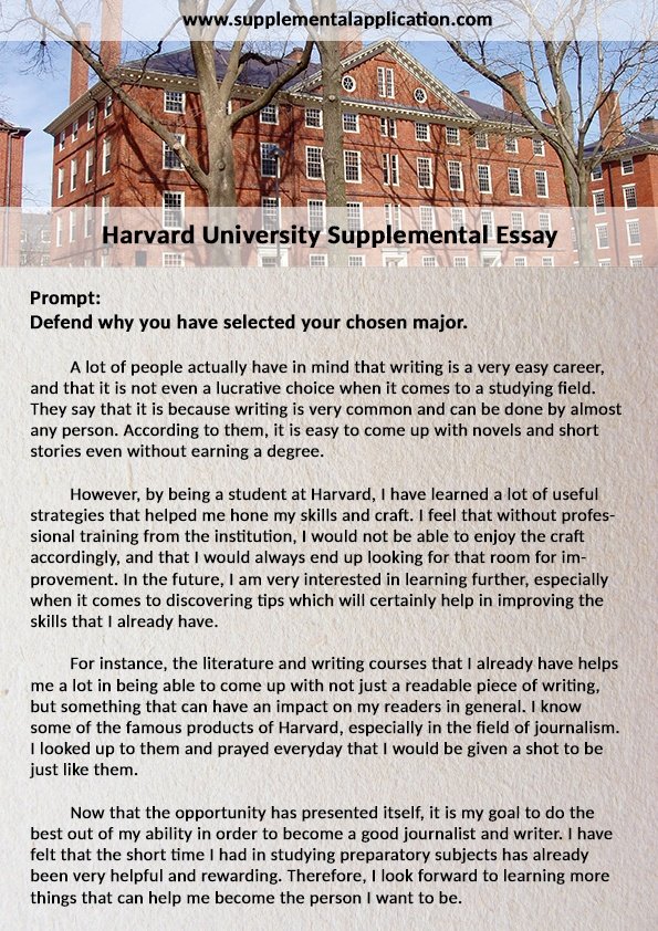 Buy College Admissions Essay Example Harvard, 10 Successful Harvard