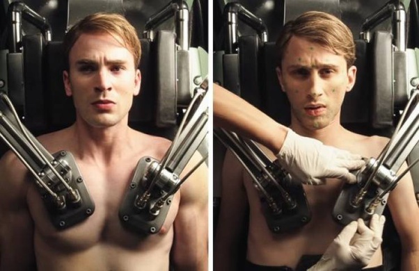 Did Chris Evans (Captain America) go through a body transformation for the  movie or was it CGI or a double? - Quora