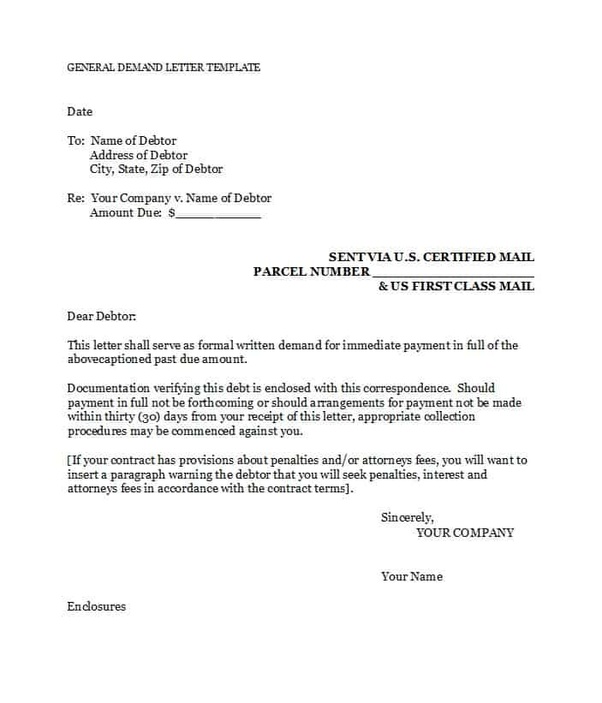 Tcpa Demand Letter Template Collection Letter Template Collection