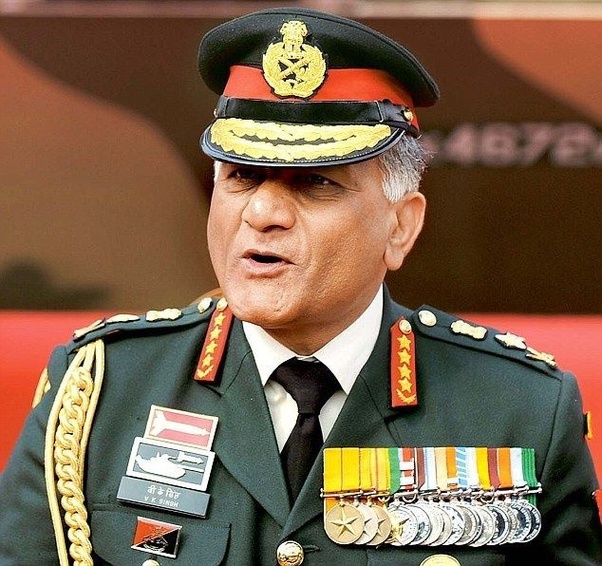 What are the different uniform badges of these Indian army officers