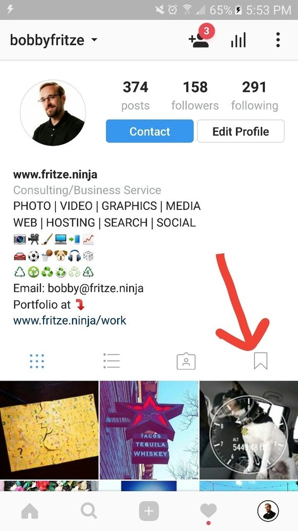 What happens when you save someone's photo on Instagram? Quora