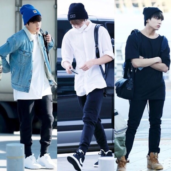 What are some of the best outfits worn by BTS Jungkook