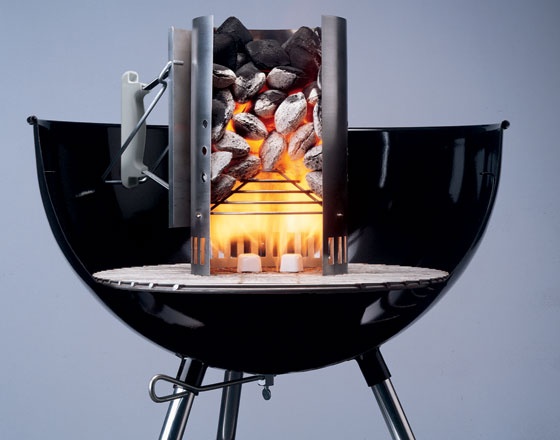 My BBQ charcoal briquettes won't light up with a lighter. What should I