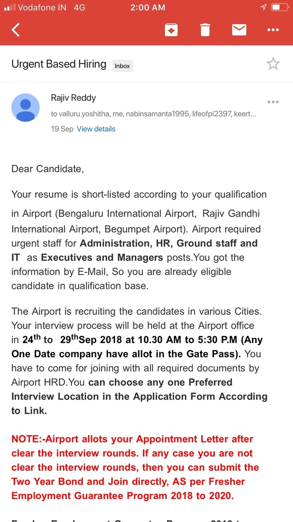 Is there a job scam looming in India? Quora