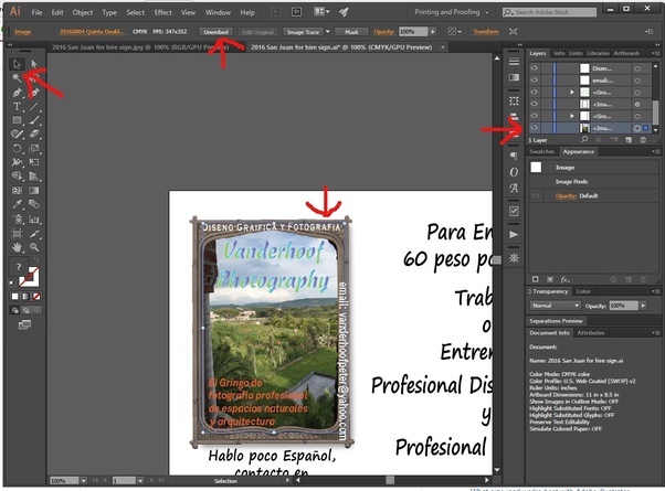 How to reduce an embedded image size in Illustrator Quora