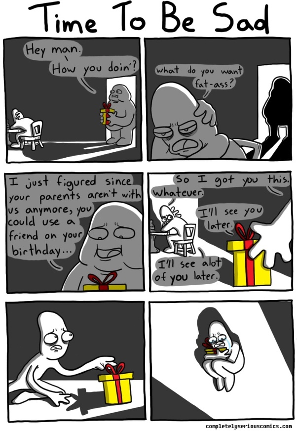 What are some sad comic strips/cartoons? Quora