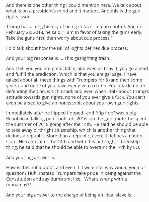 What recent event best exemplifies the saying, 'If you are taking a lot