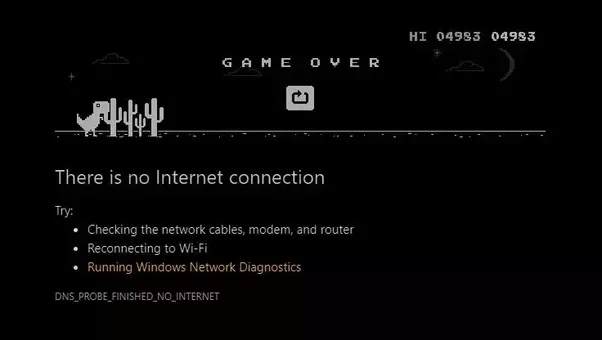What's your Google TRex dinosaur game high score? Quora