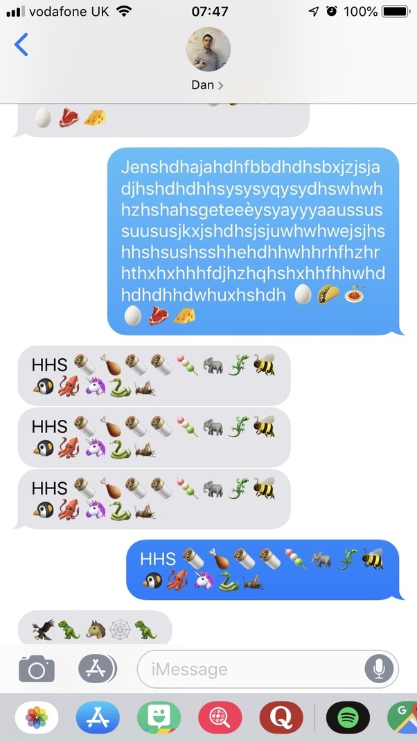 Why are some of my iMessages light blue while others are dark blue? Quora