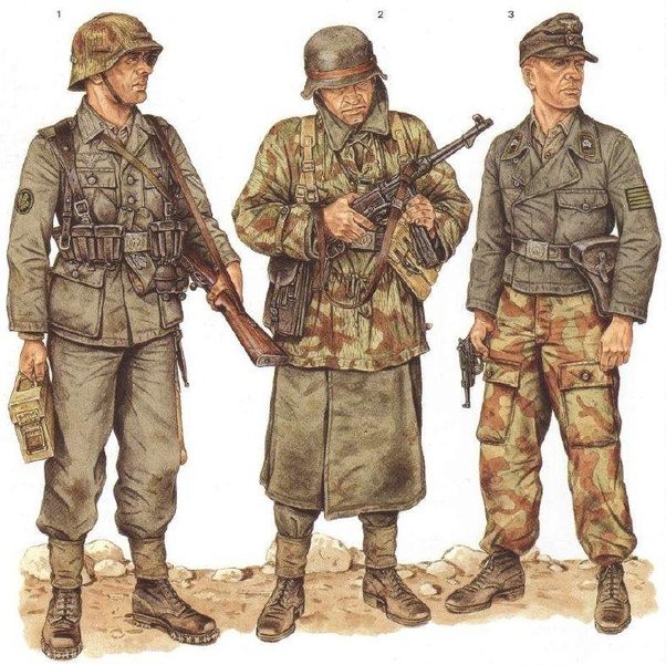 How could the soldiers in WW2 detect their enemies with such similar