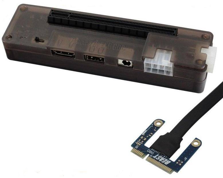 Can you hook up a graphics card externally Use External Graphics Card