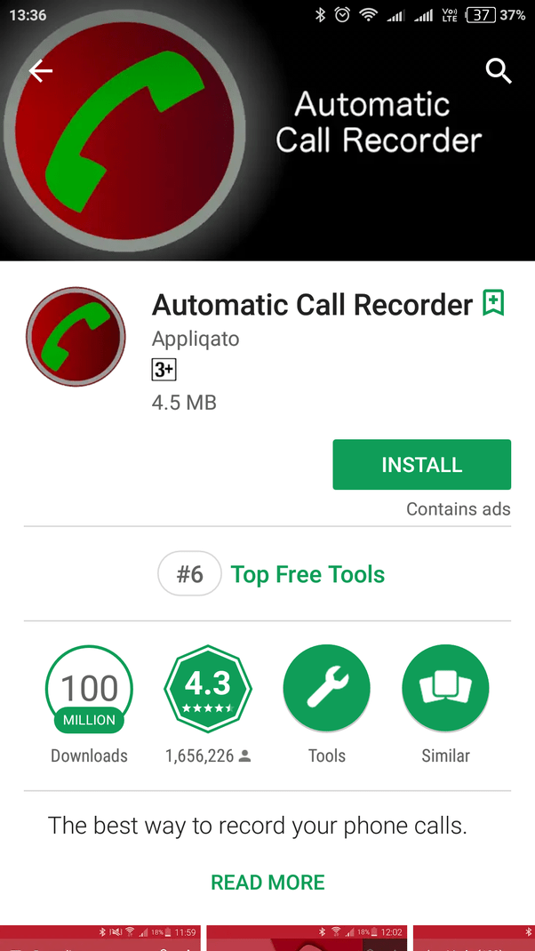 What is the best automatic call recorder app for my Mi