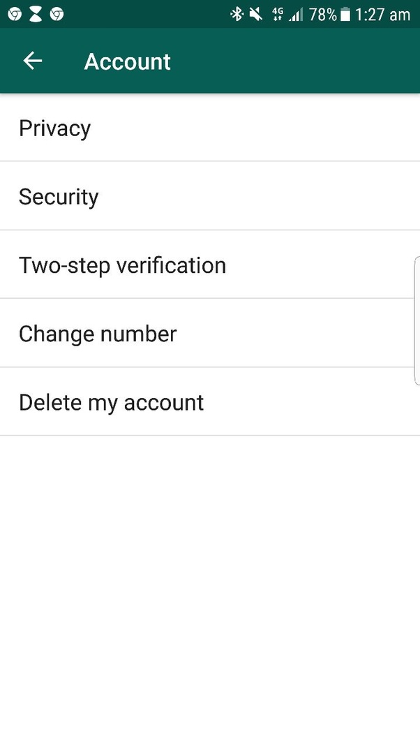 What is the process to change security code for WhatsApp? Quora