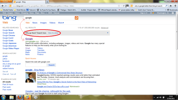 Why isn't Bing as successful as Google? Quora
