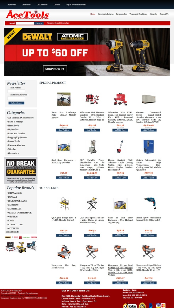 What are the top 10 power tool brands? Quora