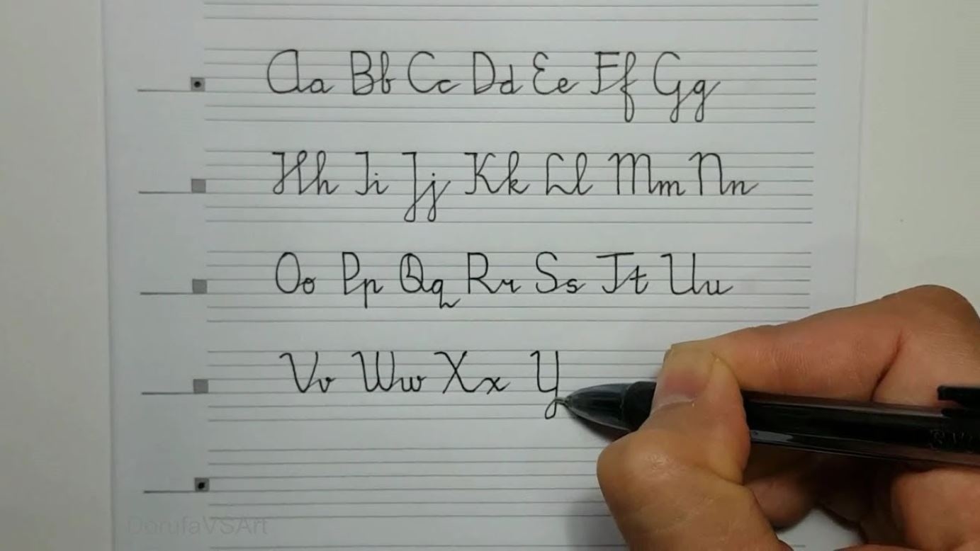 Apa gunanya menulis huruf tegak bersambung? - Quora