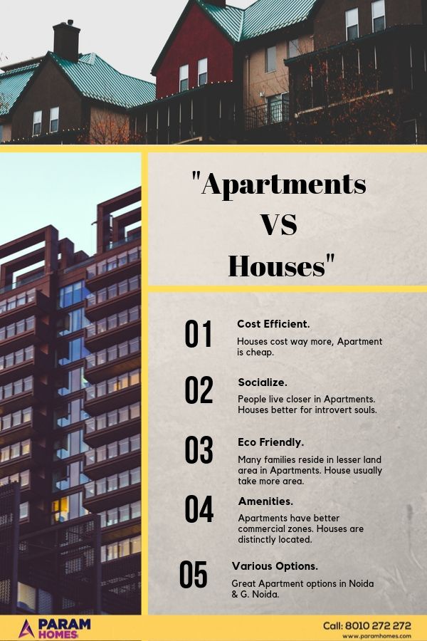 What are the reasons why apartments are better than houses? Quora