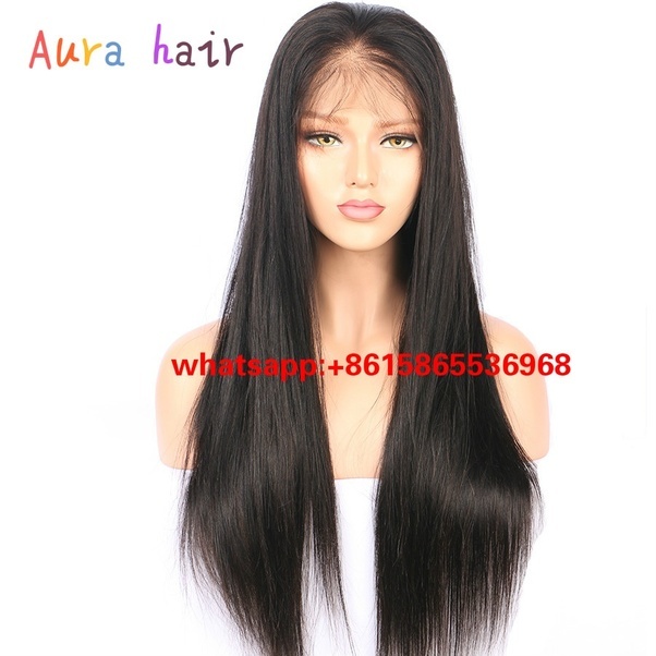 My hair is curly from the front and straight everywhere