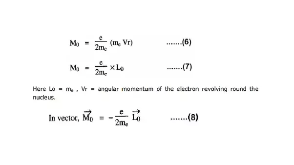 What is an expression for the dipole moment of a revolving