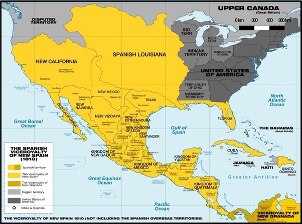 Are there US states and territories which used to be part of Mexico