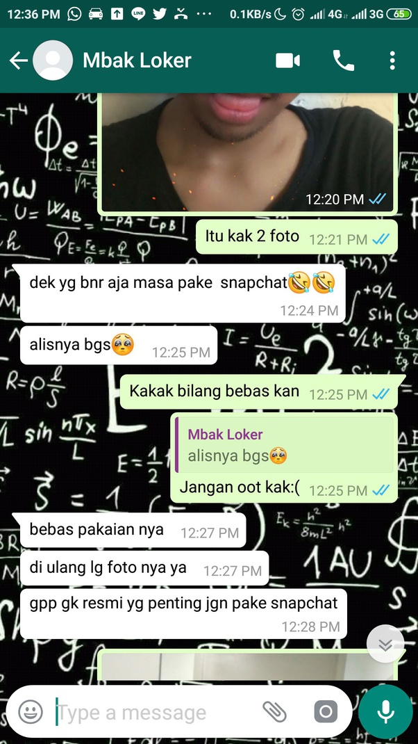 Apa sikap yang harus dihindari seseorang ketika sedang mencari kerja