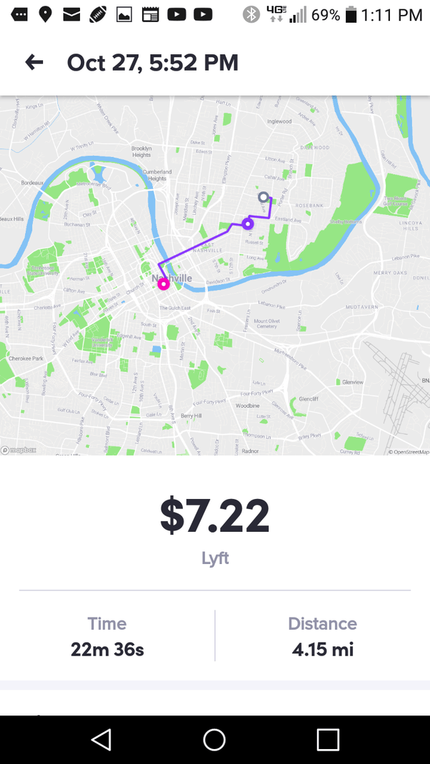 Can Uber/Lyft drivers see passengers' addresses at a later