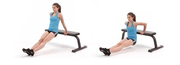 What are the best workouts, without equipment, for triceps