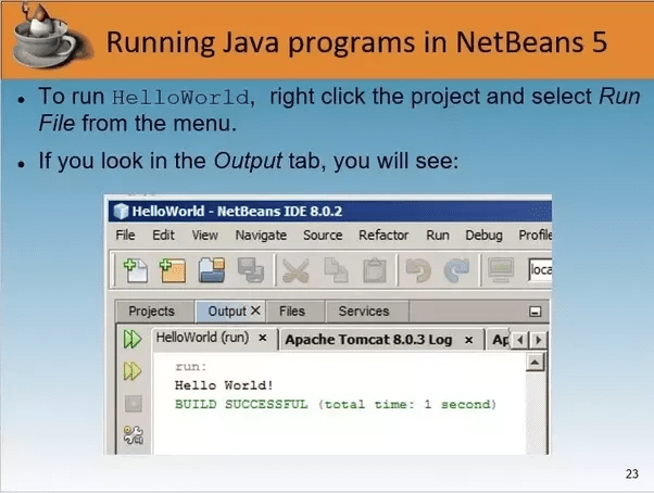 learn java programming with netbeans