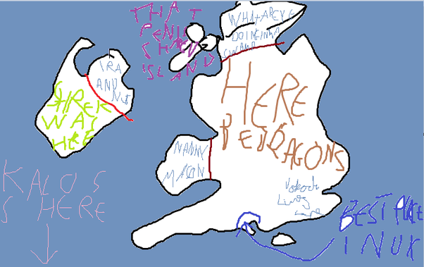 How well can you draw a map of your country in fifteen