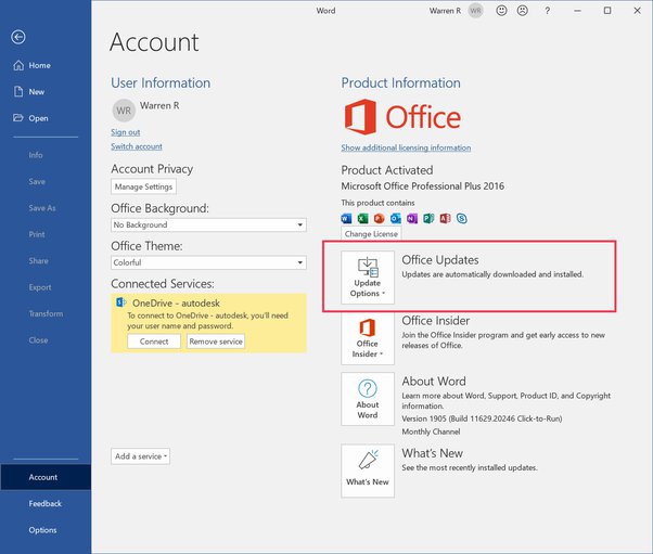 Bagaimana cara menghentikan pembaruan otomatis Microsoft Office - Quora
