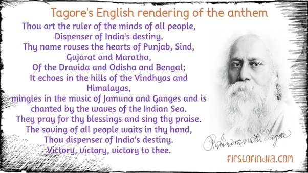 What is the meaning of Jana Gana Mana? Quora