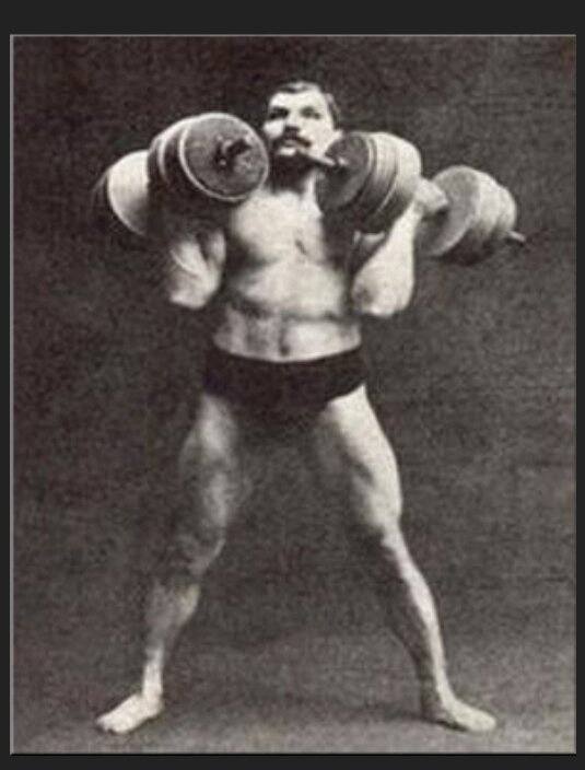 Can a man be born with extremely strong arms, where he can lift heavy