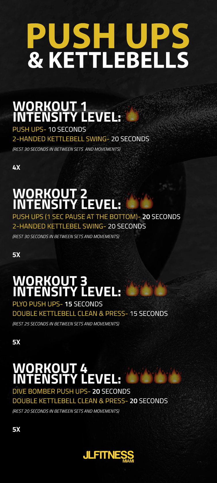 What�s a good training program with a 18 kilo Kettlebell? This is the