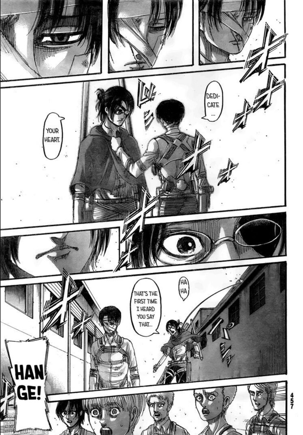 Hange Zoe Manga Panels Season 4 Hakuchuumu