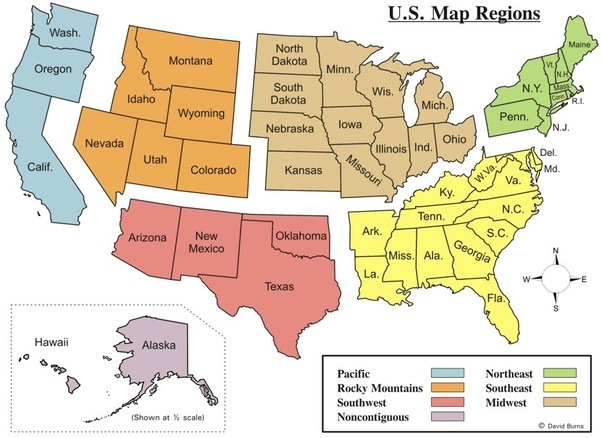 Why are Ohio and Michigan considered part of the Midwest when