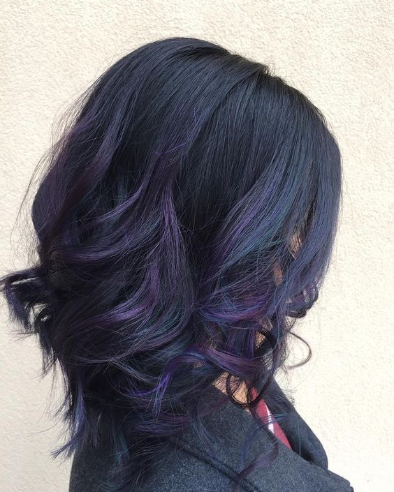 If you have dark brown hair can you dye your hair purple