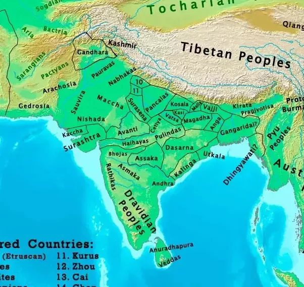 Map Of India 1000 Ad How did the map of India change from 1 AD to the 21st century? Quora