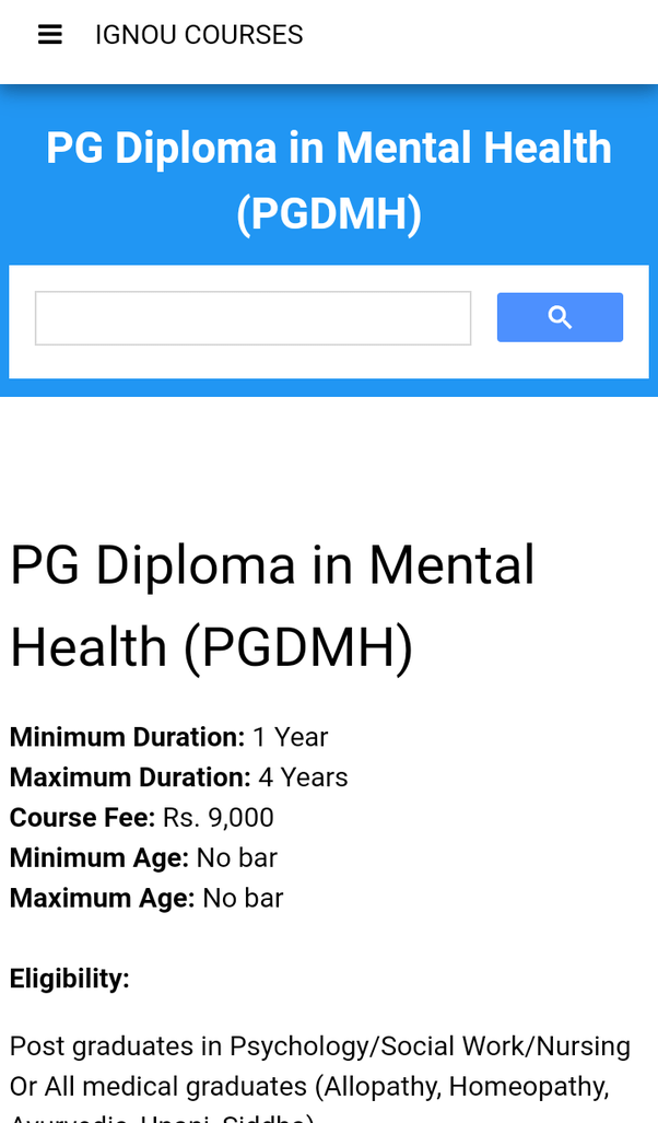 What are some of the easiest PG diplomas (1 year) courses to pursue