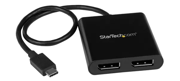 How to connect two monitors simultaneously to my single USBC port