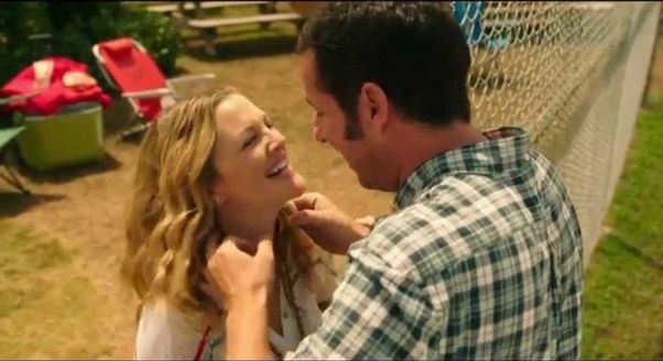 Which movies have Drew Barrymore and Adam Sandler starred in together
