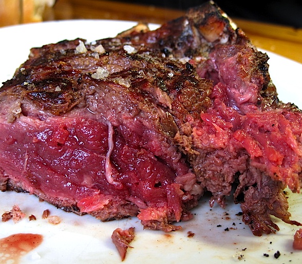 What is so appealing about a steak that is cooked rare? For those who