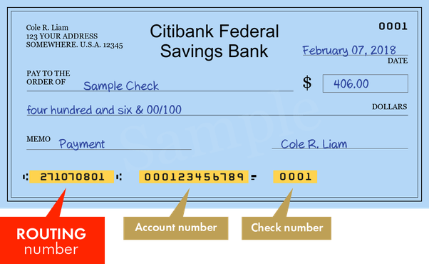 Do all checks have the routing number in the same place? Quora