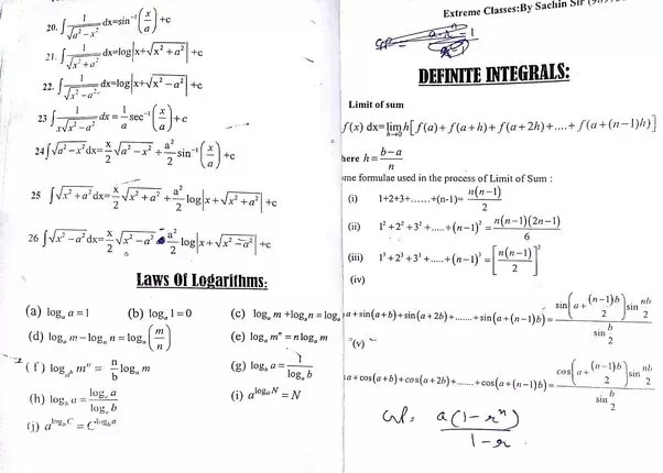 How To Complete The Integration Cbse Class 12th In A Day Quora