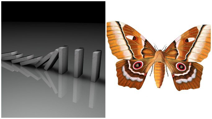 Apa perbedaan &lsquo;Efek Kupu-Kupu&rsquo; dan &lsquo;Efek Domino&rsquo;? - Quora