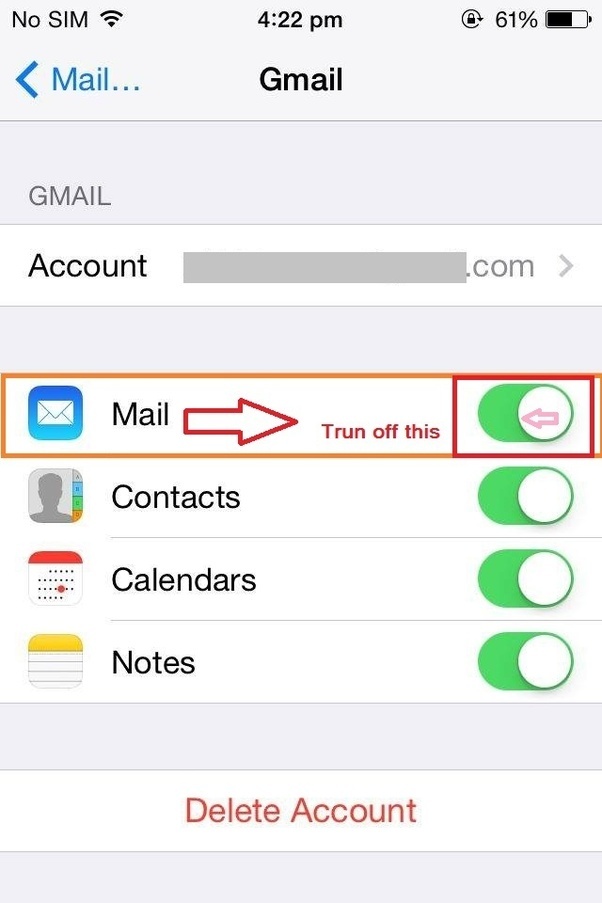 Is there a way to disable email on iPhone? Quora