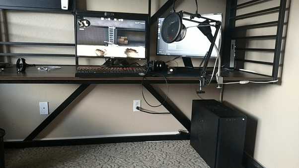 Why do PC Gamers have 2 or 3 monitors? Besides how are they synced to