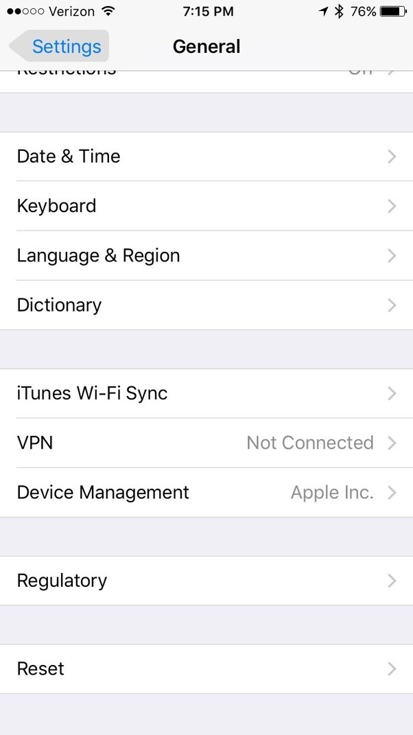 Why APN Settings are missing from iPhone SE? Quora