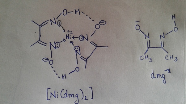 Nickel cannot precipitate with DMG in acidic media. Why? Quora