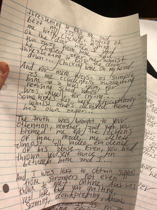 What would you say in an open letter to your abuser? Quora